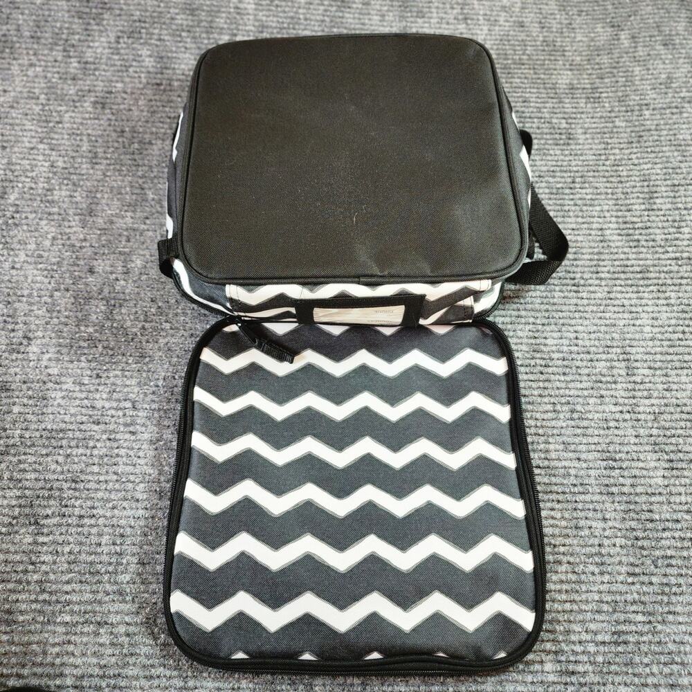 Thirty-One 12" Casserole Perfect Potluck Square Thermal Carrier Set Hot Cold - Picture 4 of 8